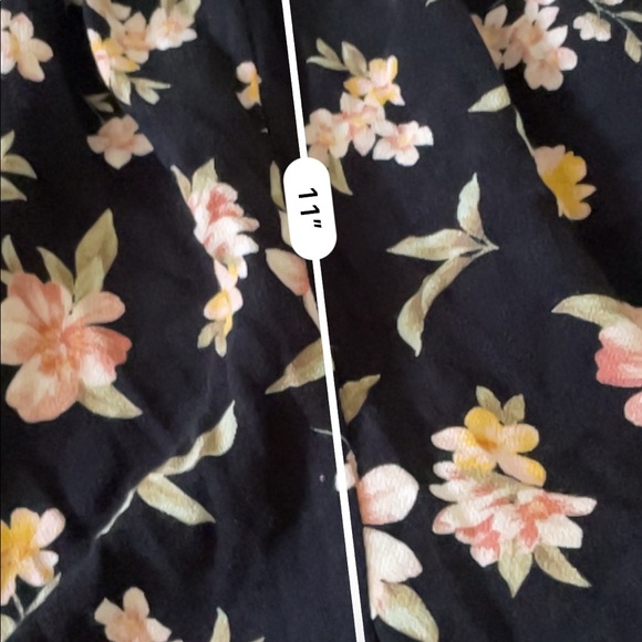 American Eagle floral ruffle shorts - Picture 4 of 4